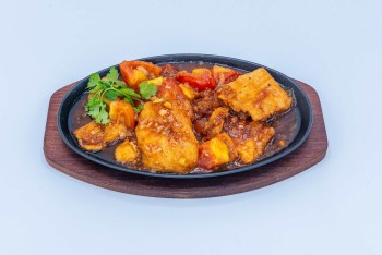 Fried Fish in Iron Pan