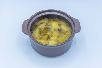 Preserve Cabbage with Fish Soup