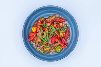 Spicy fried Beef
