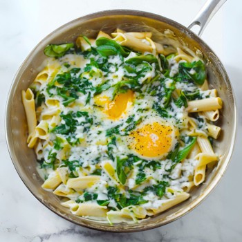 Egg Florentine Pasta