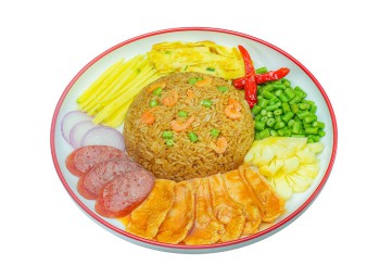 បាយឆាកាពិសាច់ជ្រូក